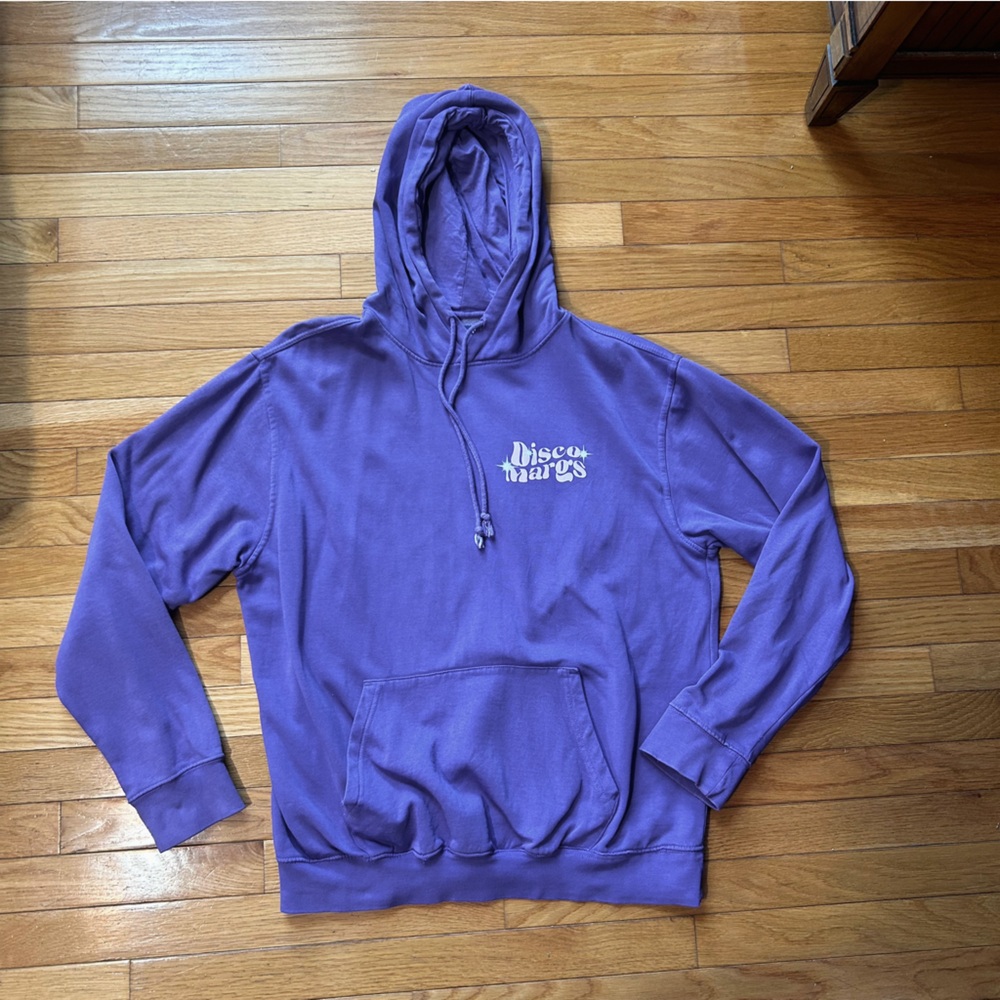 LIMITED EDITION TINX Disco Margs Hoodie Size Large Purple